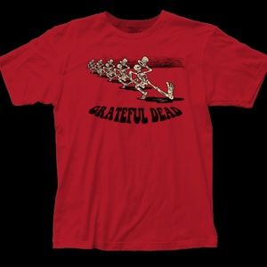 Grateful Dead – Skeleton Parade Unisex Adult Tee